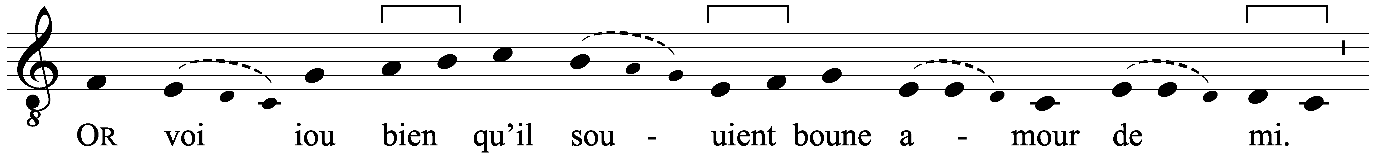 Work musical notation